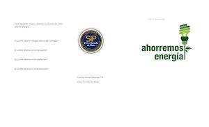 Ahorro De Energía Eléctrica