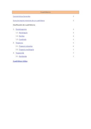Cuadriláteros