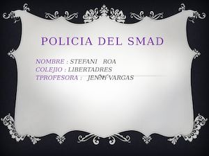 Policia Del Smad
