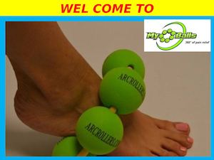 Improve your circulation through massage ball available at Arcroller.com