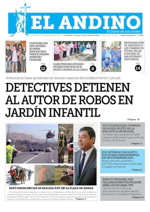 Diario El Andino - Viernes 07 De Octubre 2016
