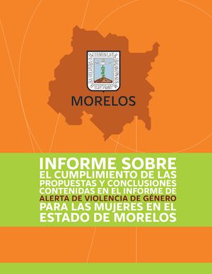 Segundo Informe Alerta Violencia de Género Morelos