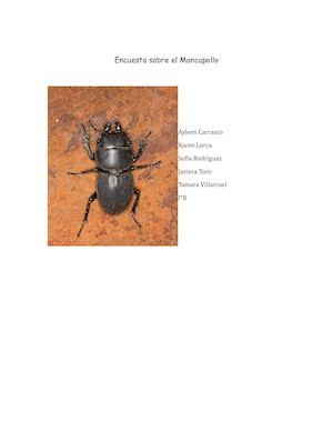 Encuesta Sobre El Mancapollo