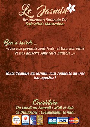 La carte du JASMIN
