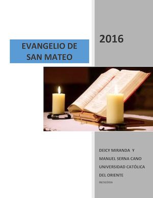 Evangelio San Mateo