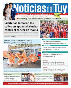 Noticias Del Tuy Edición Iimpresa 10 De Octubre