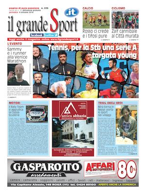 Il Grande Sport n. 225 del 9 ottobre 2016