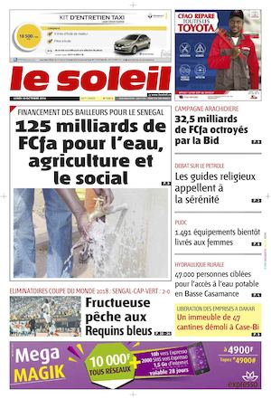 Edition Du 10 Octobre 2016