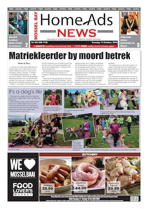 Mossel Bay Home Ads News 11 October 2016