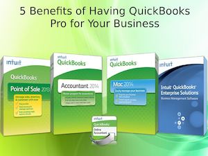 5 Benefits of Having QuickBooks Pro for Your Business