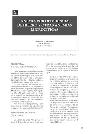 Anemia Ferropénica Libro Moraleda