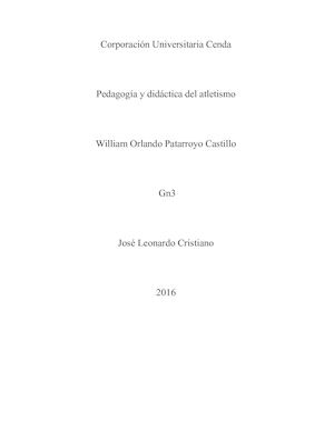 Cartilla De Atletismo (Autoguardado)