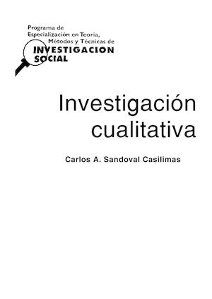 Investigación Cualitativa