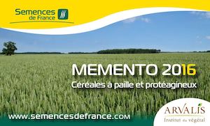 Mémento 2016 | Céréales à paille et protéagineux