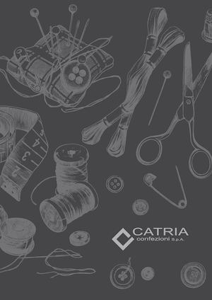 Depliant Catria Confezioni