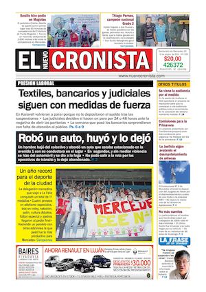 El Nuevo Cronista 10 10 2016