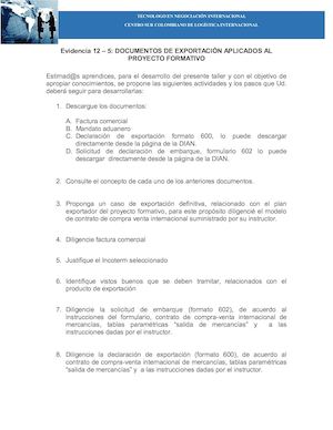 Evidencia 12 6 Documentos De Export Proy Form