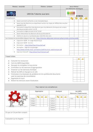 U03 Corrigé des exercices