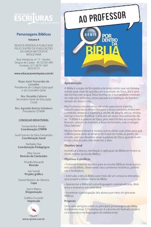 Rev. Adolescentes - Personagens Bíblicos - Vol 4 (Professor)