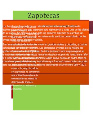 Cultura Zapoteca (2)