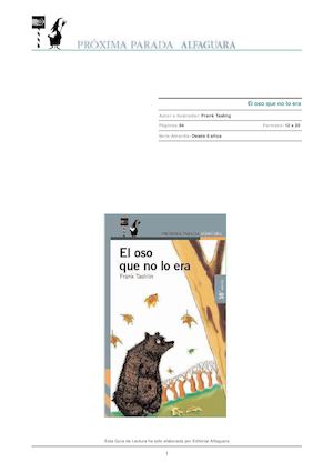 El Oso Que No Lo Era