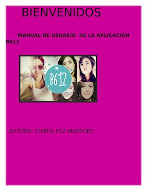 Manual de Usuario B612