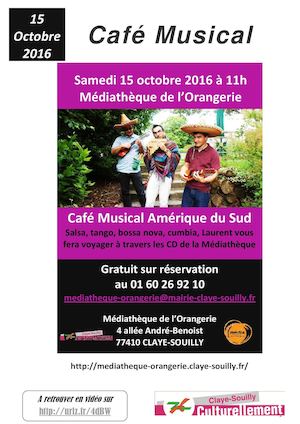 Café Musical Amérique du Sud