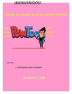Manual De Usuario De La Aplicación Powtoon