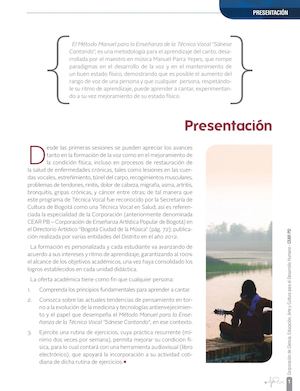 Brochure Sánese Cantando