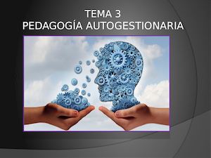 Pedagogía Autogestionaria