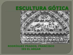 22 Escultura Gótica