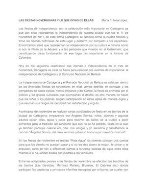 Las Fiestas Novembrinas