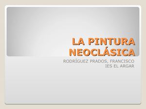 35 Pintura Neoclásica