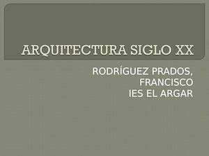 53 Arquitectura Española Siglo Xx