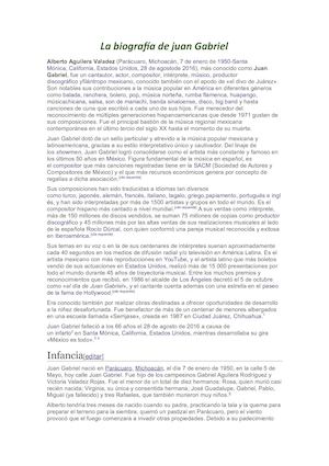 La Biografía De Juan Gabriel