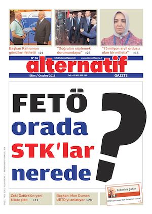 Alternatifgazete 056 Ekim/Octobre 2016