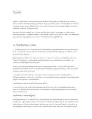 Filosofía