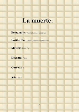 Trabajo Final Muerte