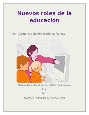 Ensayo Nuevos Roles De La Educación
