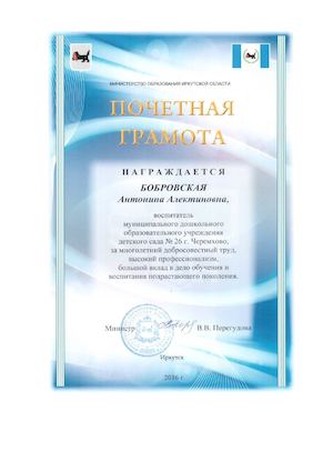 Достижения педагога