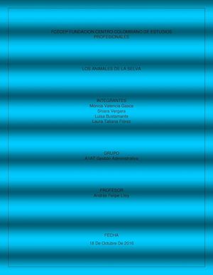 Definición De Los Animales