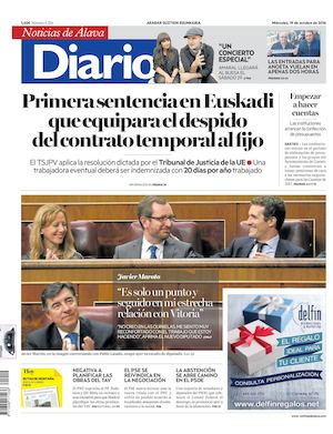 Diario de Noticias de Álava 20161019