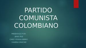 Partido Comunista Colombiano