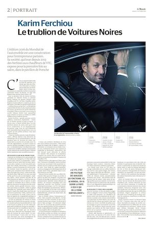 Le Monde 11 Octobre 2016