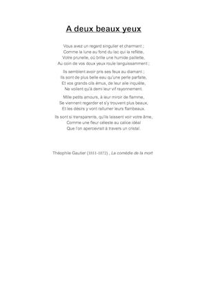 A Deux Beaux Yeux