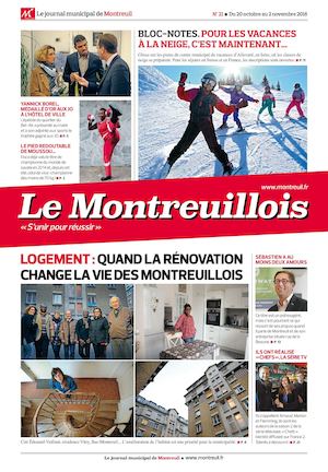 Le Montreuillois n°21 - du 20 octobre au 2 novembre 2016
