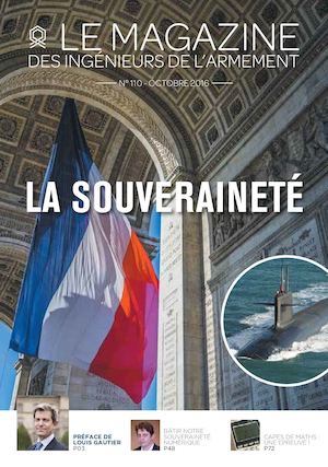 La souveraineté (Mag des ingénieurs de l'armement n°110)