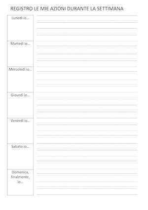 Le Azioni Della Settimana
