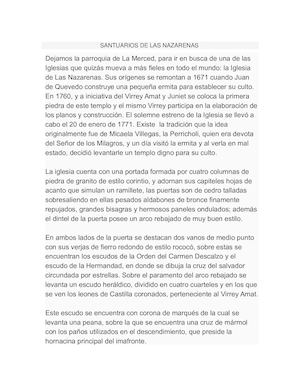 Santuario de las nazarenas