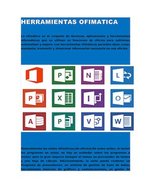 Herramientas Ofimatica